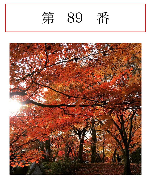 紅葉を愛でて、幸せを実感！ | エディター 青木良文の 今日も大吉