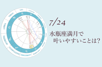 2021.7.24水瓶座満月のアドバイス