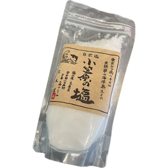 
小笠原の塩（140g）¥640／小笠原の塩