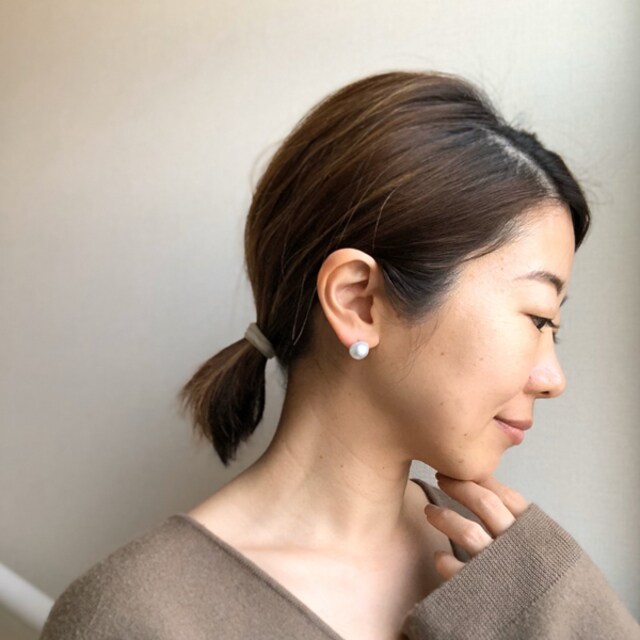 オンライン会議対応のヘアスタイルを研究中 スタッフの 今日のコーデ Mi Mollet ミモレ 明日の私へ 小さな一歩