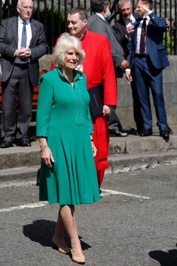 イギリスのカミラ王妃。写真：AP/アフロ