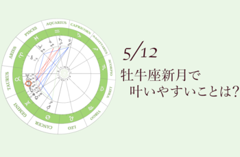 2021.5.12牡牛座新月について