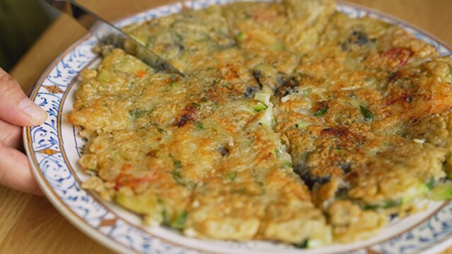 混ぜて焼くだけ シソと海苔香るチヂミのレシピ 今日のごはん 何作ろう Gorogoro Kitchenレシピ Mi Mollet ミモレ 明日の私へ 小さな一歩